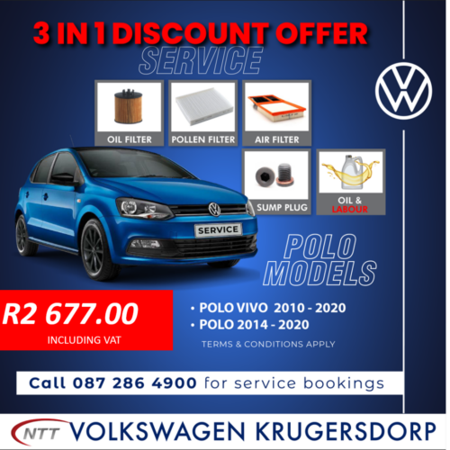 3 IN 1 DISCOUNT OFFER image from NTT Volkswagen