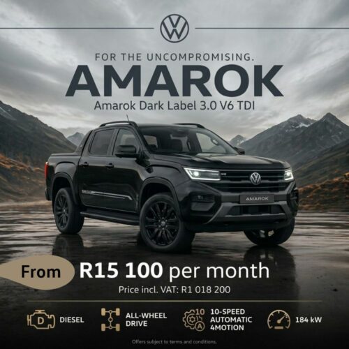 Volkswagen Amarok Dark Label 3.0 V6 TDI image from NTT Volkswagen