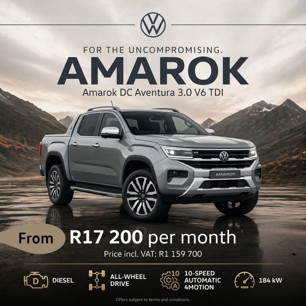Volkswagen Amarok DC Aventura 3.0 V6 TDI image from NTT Volkswagen