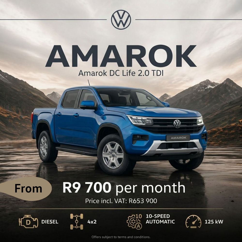 Volkswagen Amarok DC Life 2.0 TDI image from NTT Volkswagen