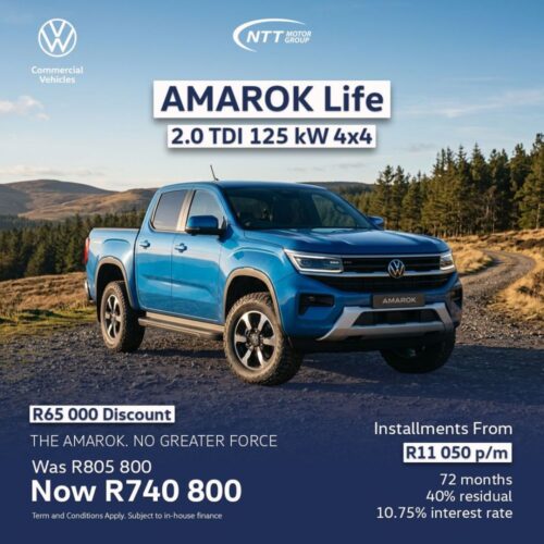 Volkswagen Amarok Life 2.0 TDI 125 kW 4×4 image from NTT Volkswagen