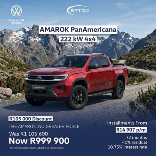 Volkswagen Amarok PanAmericana 222 kW 4×4 image from NTT Volkswagen