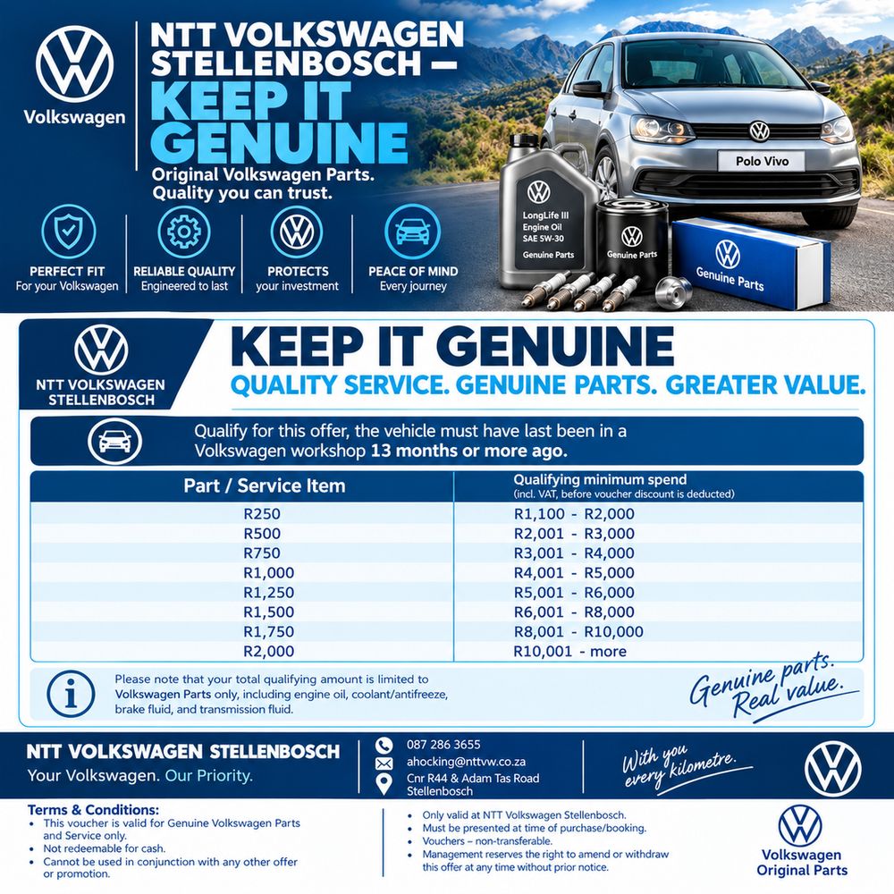 Keep It Genuine Parts Voucher Special Offer